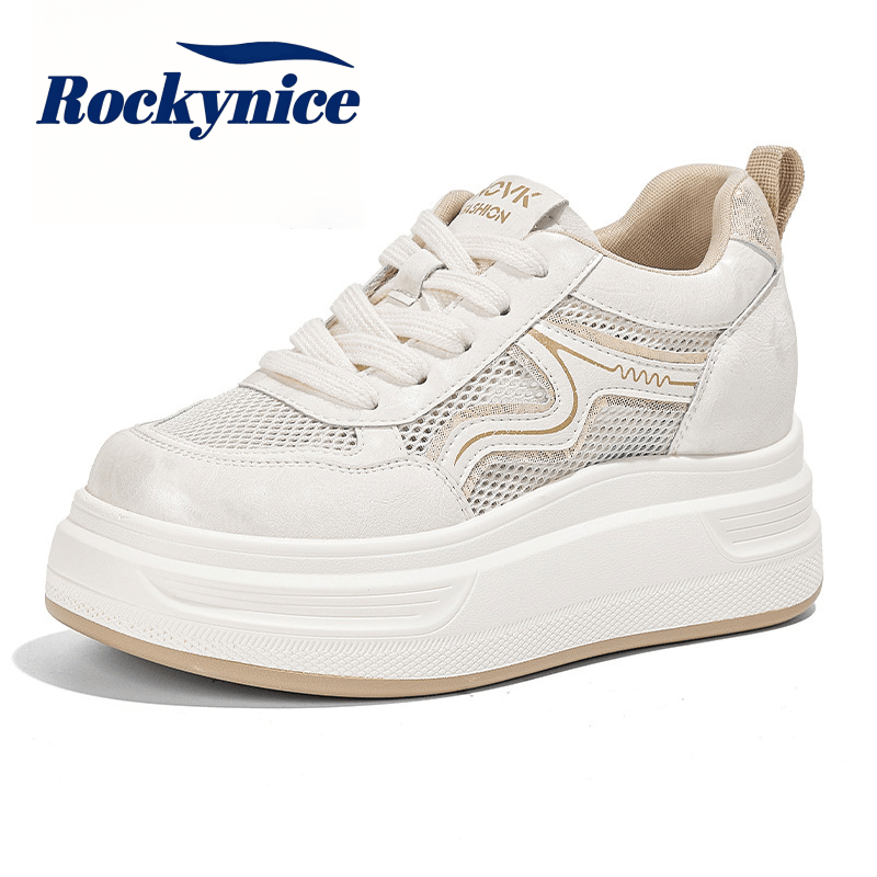 Skateboard - Scarpe da donna casual bianche estive