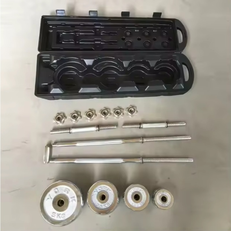 Dumbbell Set - Set di Manubri in Acciaio Regolabili