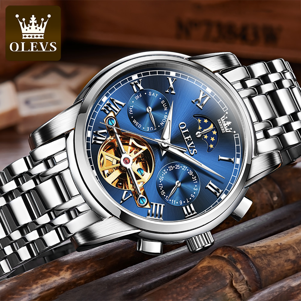 OLEVS 6617 Orologio meccanico  - Resistance Band recensione e prezzo