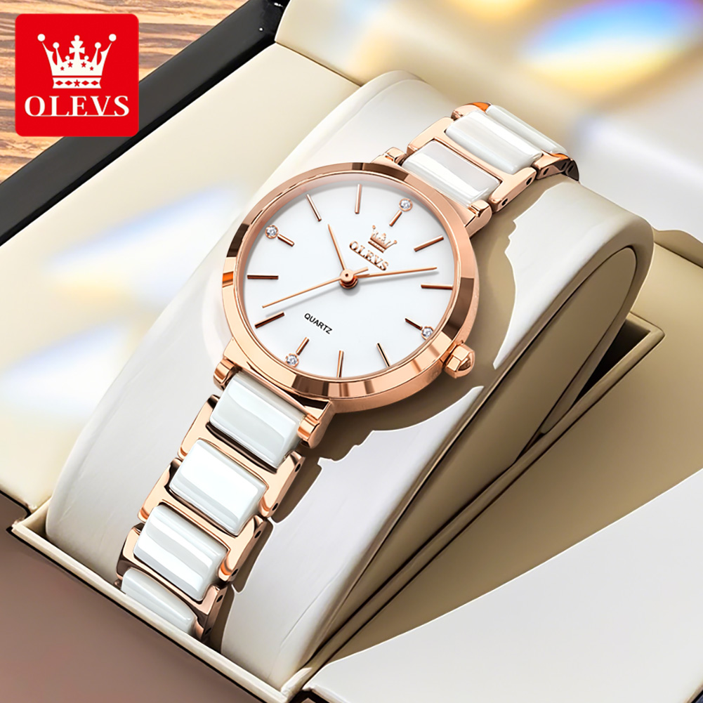 OLEVS Orologio da donna 5877 O - Resistance Band recensione e prezzo