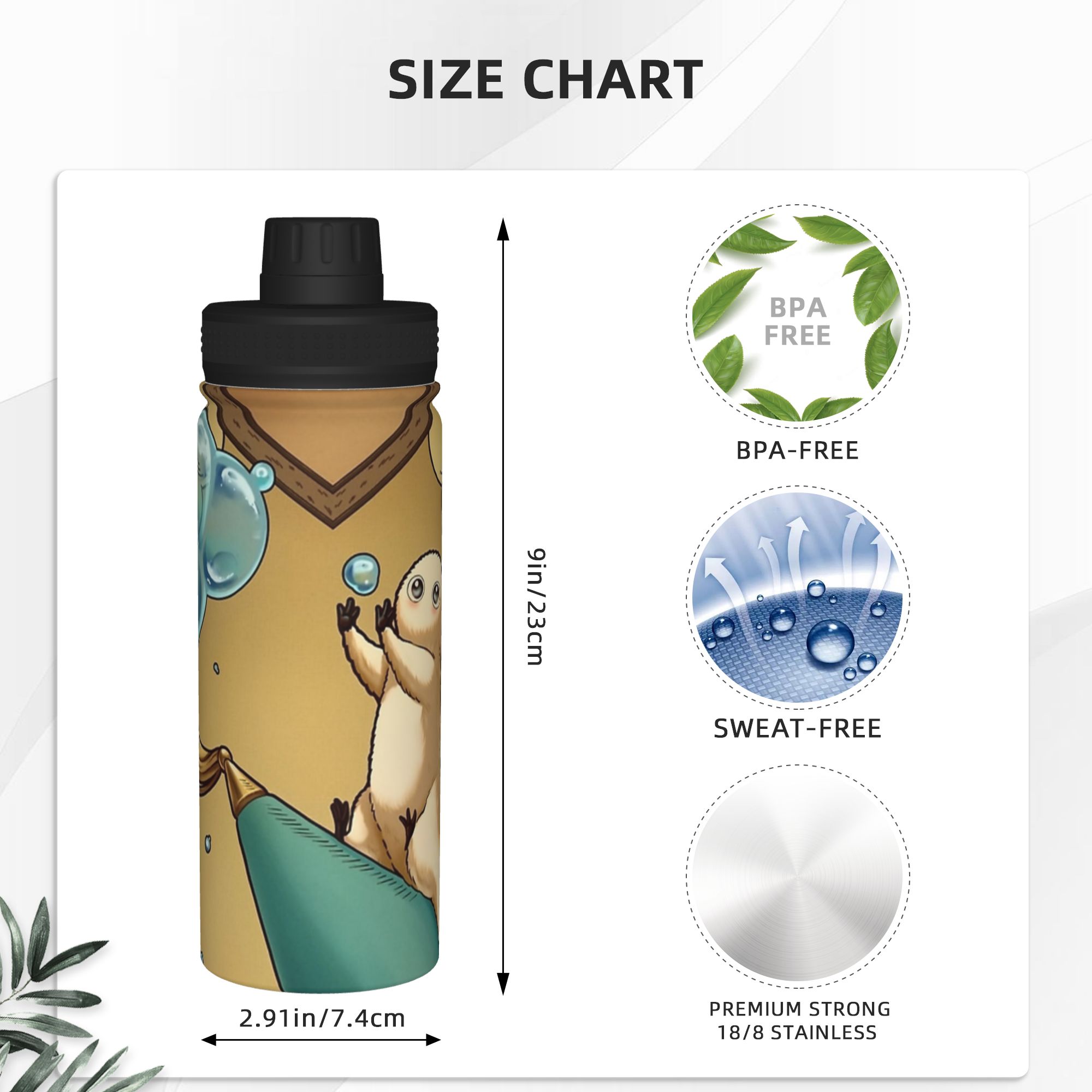 Brushbuddy Witch Hat Atelier A - Sports Water Bottle Insulated recensione e prezzo