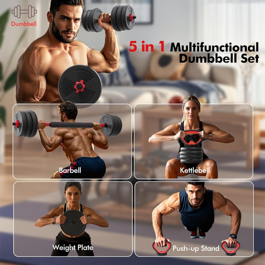 Set di manubri regolabili, set - Dumbbell Set recensione e prezzo