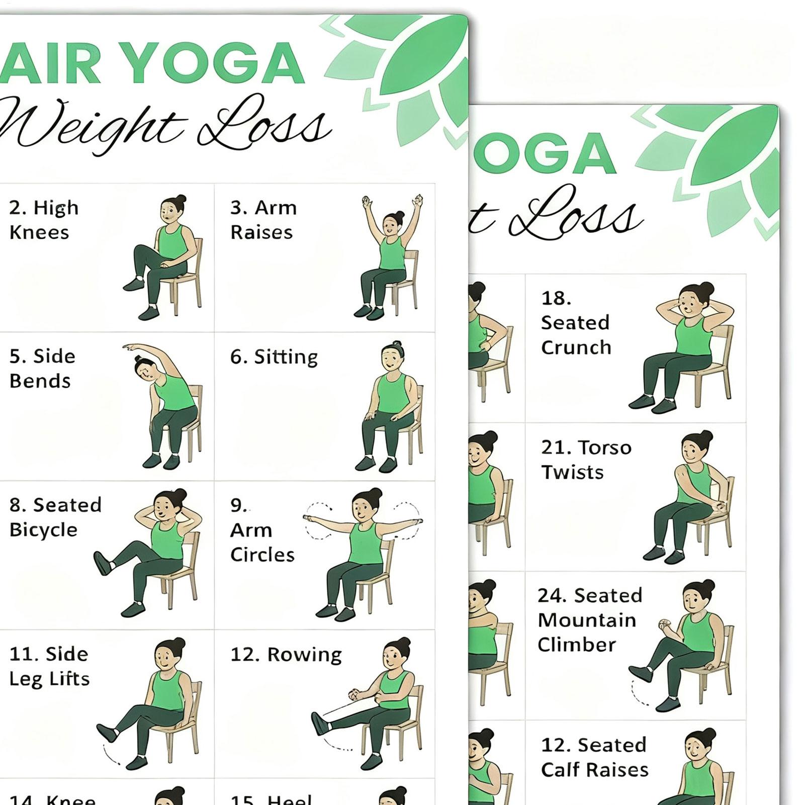 2 Poster Yoga per Casa, Palest - Sports Equipment Poster recensione e prezzo
