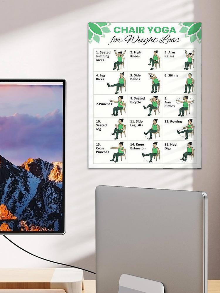 2 Poster Yoga per Casa, Palest - Sports Equipment Poster recensione e prezzo