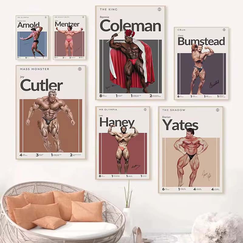 Motivazione Bodybuilder Poster - Sports Equipment Poster recensione e prezzo